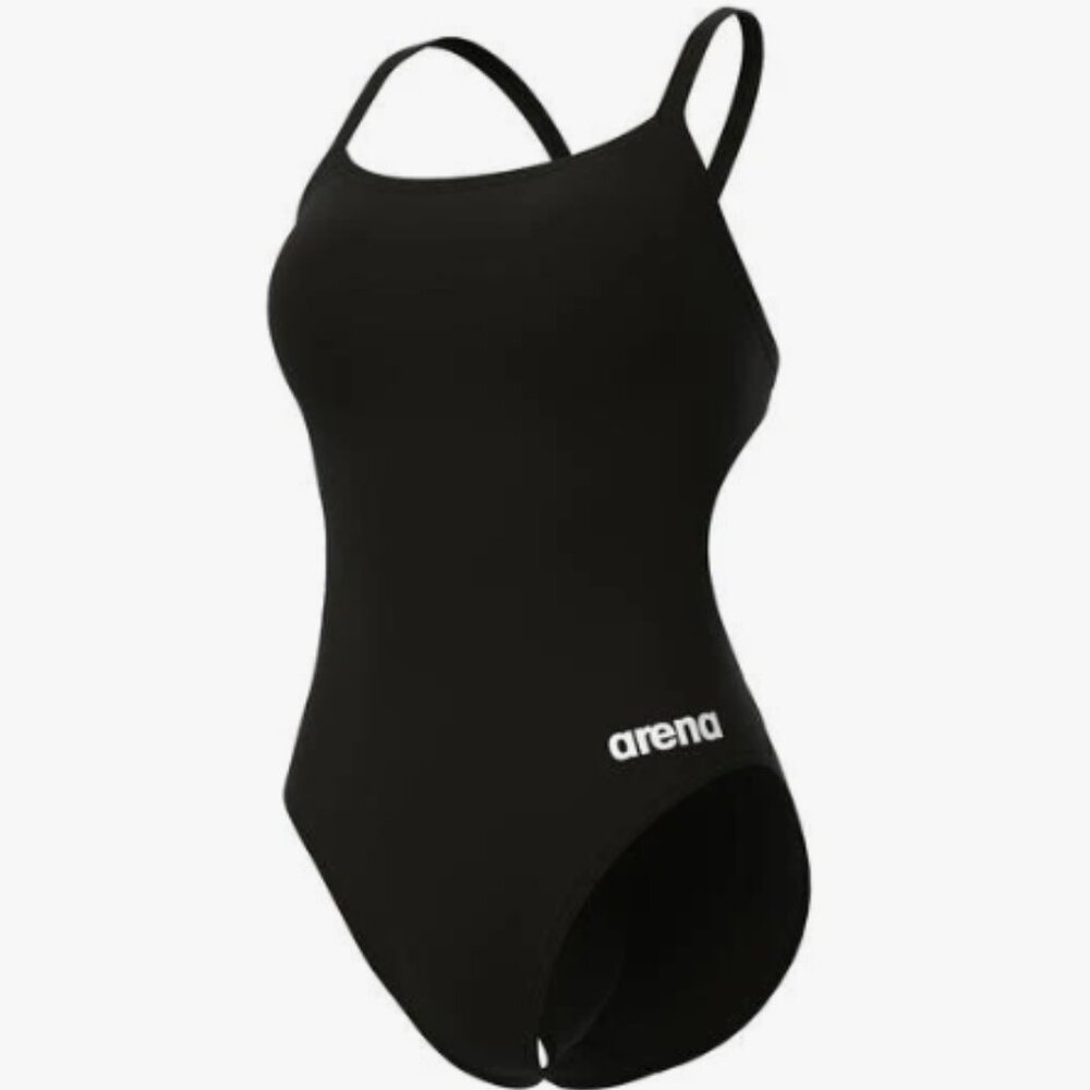 Arena Women's Team Challenge Solid Swimsuit Black 30